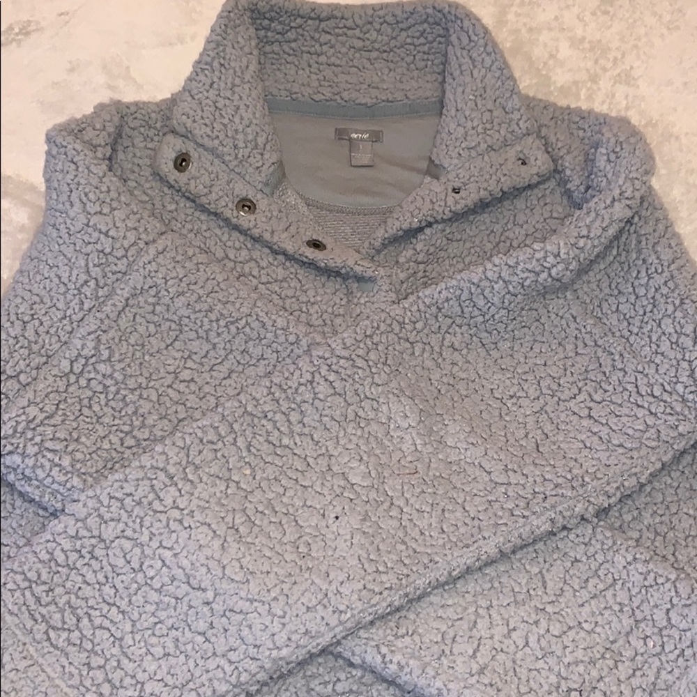 Aerie Cloud Sherpa Oversized Pullover